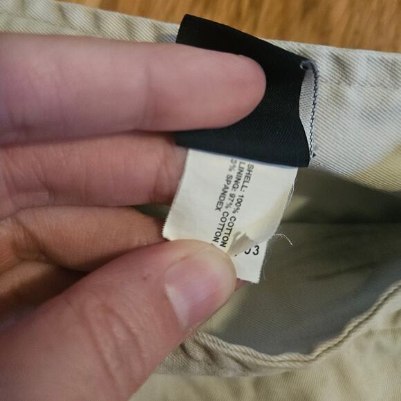 VINTAGE GAP Fall '03 Y2K Minimalist Khaki Skort Size 5 Girl ~ Preppy Retro - Picture 8 of 9